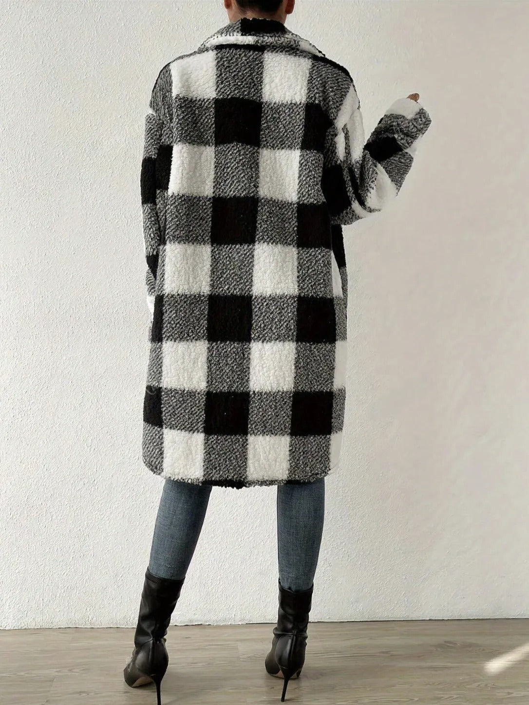 Heritage Plaid Sherpa Coat