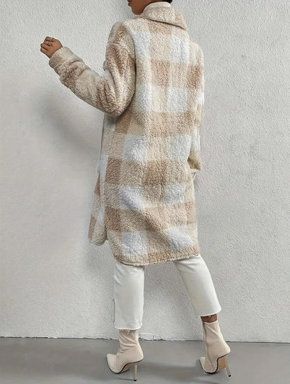 Heritage Plaid Sherpa Coat