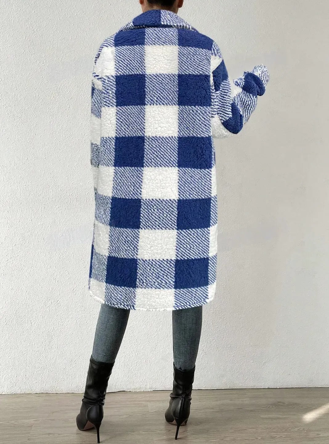 Heritage Plaid Sherpa Coat