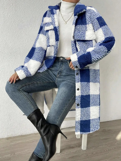 Heritage Plaid Sherpa Coat