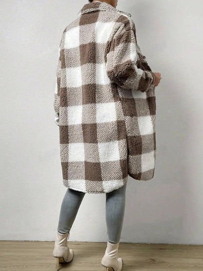 Heritage Plaid Sherpa Coat